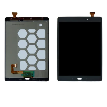 10.1 colių LCD Ekrano Matricos Jutiklinis Ekranas skaitmeninis keitiklis komplektuojami su Rėmo Samsung Galaxy Tab 9.7 SM-T550 T550 T551 T555 2