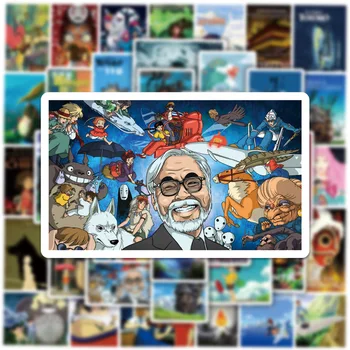 10/30/50PCS Hayao Miyazaki Anime Plakatas Animacinių filmų Lipdukai 