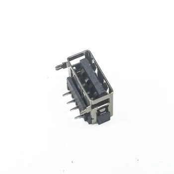 10 vnt moterų serija USB 2.0 DIP 4 pin 2 pin tipo 90 kištuką į tiesioginį duomenų įkrovimo kištukinis lizdas jungties laido adapteris 0