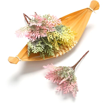 10vnt Dirbtinės Gėlės Mini Gilė lapų Puokštė, Vestuvių Namo Kambaryje Apdaila 