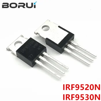 10vnt IRF9530NPBF TO-220 IRF9530N IRF9530 IRF9520N IRF9520NPBF 100V 6.8 A TO220 MOSFET P 100V 14A