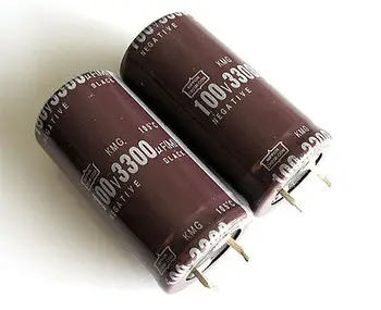 10vnt Radial Elektrolitinius Kondensatorius 100v 3300uf 105C