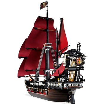 1207PCS Karibų jūros Piratai Blokai Žaislai Modelis Suderinamas su Black Pearl Laivo Plytų Žaislai Vaikams Berniukams 0