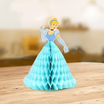 1pcs Princesė 3D Stereo Korio Popieriaus iškirpti Graviravimas Gimtadienio Dovana Vaikams Pasakų Princesė atvirukas Šalies Apdaila