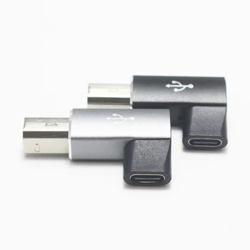1Pcs USB C su USB B MIDI Kištuko Keitiklį C Tipo su USB Midi Sąsaja Jungtis, skirta Elektroninių Muzikos instrumentų Midi Valdiklis