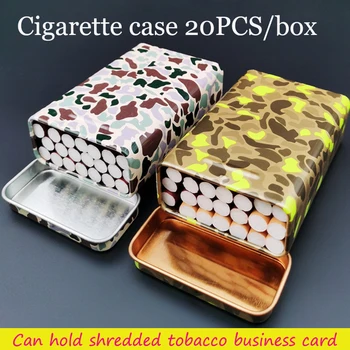20 Pakuočių Metalo Kūrybos cigarečių atveju daugiafunkcinis paslėpti cigarečių savininko Vyrų Dovana Rūkymo Reikmenys 0