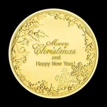 2022 Linksmų Kalėdų Progines Monetas Souvenris ir Kalėdų Dovanos Kolekcines, Namų Dekoracijos