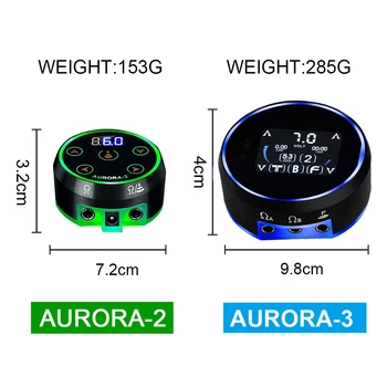2022 Naujas Aurora Šaltinis 3 LCD Tatuiruotė Maitinimo Nešiojamų Tatuiruotė Šaltinis Visiškai Jutiklinį Ekraną, skirtą Tatuiruotę aurora Mašina su Adapteriu 2