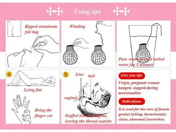 20pcs Tamponu tamponai Moterų higienos Tampon violetinė pakuotė Kinų medicinos išleidimo toksinų ginekologija trinkelėmis tamponus beautiful life 1