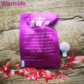 20pcs Tamponu tamponai Moterų higienos Tampon violetinė pakuotė Kinų medicinos išleidimo toksinų ginekologija trinkelėmis tamponus beautiful life 4