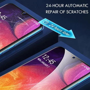 3PCS Apsaugos Hidrogelio Plėvelės Samsung Galaxy j3 skyrius J5 J7 A3 A5 A7 2016 2017 J2 J5 J7 Premjero J4 Core S7 Screen Protector