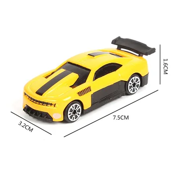 5vnt/set Mini Automobilių Sporto Modelis Žaislas 1:64 Modeliavimas Metalo Diecast Transporto priemonių Surinkimo Žaislas Gimtadienio Dovana Vaikams Berniukams Y012