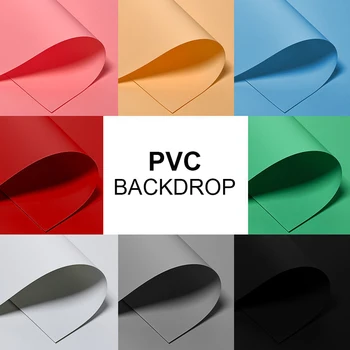 60x130cm Matinis PVC Fotografijos Backdrops Dualsided 8Colors Matinio Fone Valdyba Profesionalaus Fotografavimo Rekvizitai fotostudija