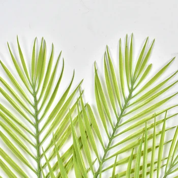 68cm Dirbtinis Atogrąžų Palmių Lapai Ilgai Medžio Šakos Žalios Namų Kambarį Miegamojo Dekoravimo Reikmenys, Plastikiniai Netikrą Augalai 0