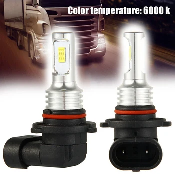 6X 9005 HB3 LED Žibintų Lemputes Rinkinio Aukštos Pluošto 35W 4000LM 6000K Balta Didelės Galios