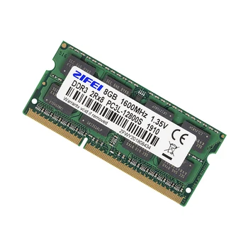 8 GB DDR3 RAM 1600/1333/1866 MHZ 204PIN 1.35 V/1,5 V 2R*8 Dviviečiai modelis SODIMM atminties nešiojamas