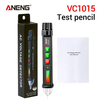 ANENG VC1015 Ne-susisiekite su AC Įtampos Detektorius Testeris, Matuoklis 12V-1000v Pen Stilius Elektros Indikatorius LED voltmetras Vape Pen 2