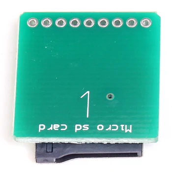 Atminties Micro SD TF Kortelę Valdybos Kortelės Sąsajos Adapteris Pinboard Modulis 20x20mm 2mm Ypatingai mažas