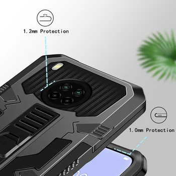 Atsparus smūgiams Laikiklis Telefoną Atveju Huawei Honor 9X 9S Stipriu Anti-Rudenį Paslėptas Atramą Apsaugos Atveju Už Garbę 20 20S Dangtis