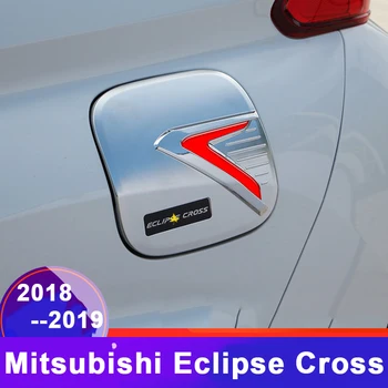 Automobilio Degalų Bako Dangtelis Mitsubishi Eclipse Kryžiaus 2018 2019 Automobilių Stilius ABS Išorės Apdailos Degalų Bako Dangtelio Lipduko Bako Dangteliai