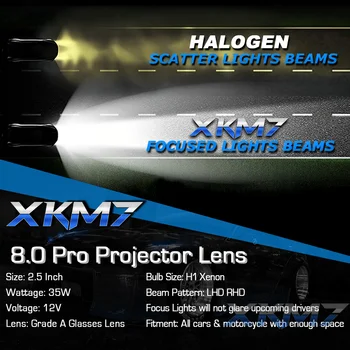 Automobilių Lęšiai, Skirti Žibintai Bi-xenon Projektorius 2.5 colių H4, H7 Mini Objektyvas Įrengti Automobilių Prekės, Reikmenys HID H1 LED Žibintai