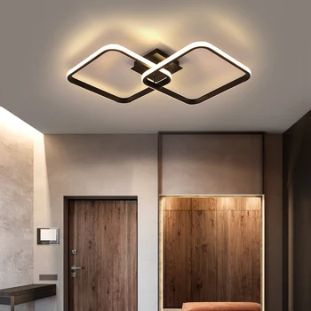 Blizgesio Modernios LED Šviestuvo Patalpų Koridorius, Gyvenamasis Kambarys Lubų Šviestuvai Šviestuvas, Miegamojo Lubų Lempos Valgomasis Virtuvė 3