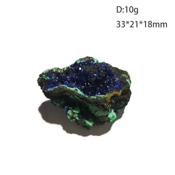 C4-4K Natūralus Azurite Malachito Mineralinių Kristalų Mėginių Iš Anhui Provincijoje, Kinija