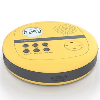 CD walkman su garsiakalbiais pasvirusi mašina diską, U disko TF kortelė, MP3 grotuvas, audio ragų nešiojamų HiFi muzikos LED ekranas usb garsiakalbis 2