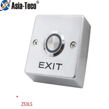Cinko Lydinys LED backlight Durų Išeiti Išleidimo Mygtukas VARTŲ DURIS Exit Mygtuką, Patekimo Kontrolės sistema 4