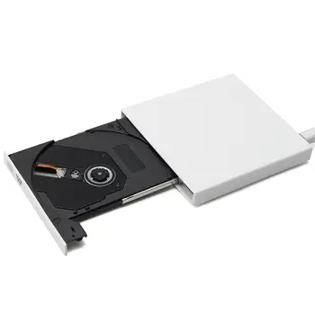 DVD diskas USB 2.0 Slim Išorės RW CD Writer Drive įrašymo įrenginys Reader Nešiojamų dvd Grotuvas, Optiniai įrenginiai, Nešiojamas KOMPIUTERIS, dvd įrašymo įrenginys/portatil
