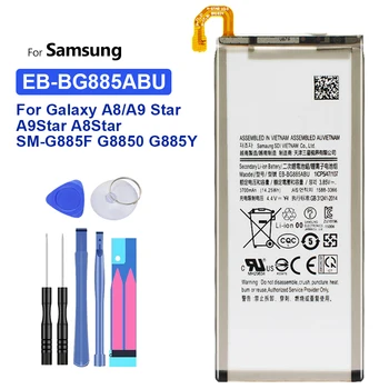 EB-BA730ABE EB-BA530ABE EB-BA800ABE EB-BG885ABU Baterijos Samsung Galaxy A8 Plius 2018 Star A9 Star SM-G885F G8850 A8000 A530
