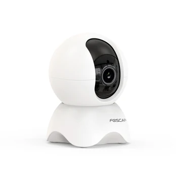 Foscam X3 3MP Patalpų Wi-Fi Namų Apsaugos Kamera, AI Žmogaus Aptikimo Kūdikis Stebi su Naktinio Matymo 26ft