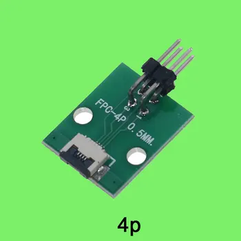 FPC/FFC adapteris valdybos 0,5 mm iki 2.54 mm jungtis looper 6/8/10/12/20/24/26/30/34/40/50/60/80-pin lankstus kabelis adapteris valdyba