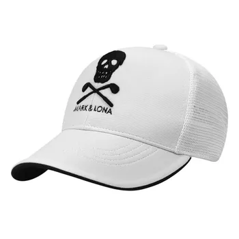 Išsiuvinėti vyrų ir moterų Golfo Golk Sporto Beisbolo Skrybėlę 3D Siuvinėjimo Aukštos kokybės Juoda ir Balta Skrybėlę Nemokamai Krovinių