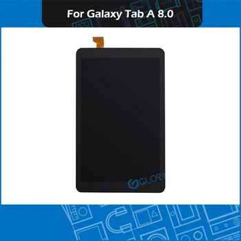 Juoda T387 LCD surinkimo Samsung Galaxy Tab 8.0 2018 SM-T387 LCD Ekranas Jutiklinis Ekranas skaitmeninis keitiklis Asamblėjos Replacment 5
