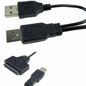Kabelio HDD 7 + 15pin SATA, USB 2,0 2,5 pulgadas, adaptador para SATA diskoteka de y duro HDD SSD J7X8