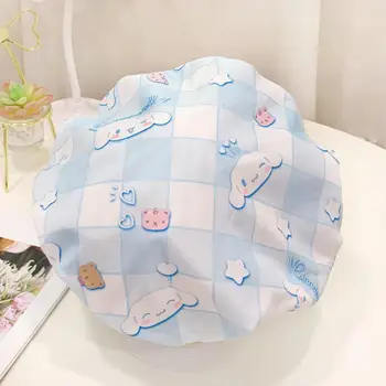 Kawaii Sanrio Animacinių Filmų Dvigubo Sluoksnio Dušo Kepuraitė Mielas Hello Kitty Plauti Dangtelį Vandeniui Dušo Kepuraitė Dušo Kepuraitė Kūrybingi Gimtadienio Dovanos