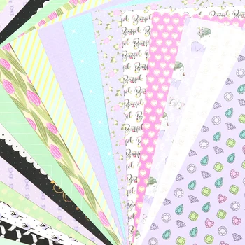 Kūrybos Kelias 12 Colių Scrapbooking Popieriaus Amatai Fone, Dekoratyvinis Modelio Dizaineris Pakuotėje 20 Lapų 