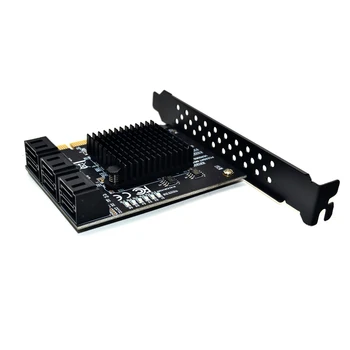 Marvell 88SE9215 Chip PCI Express, SATA 3 PCIE SATA PCI-E PCI-E SATA Card/Plėtra/Controller/HUB/Daugiklis Port SATA 3.0 SATA3 5