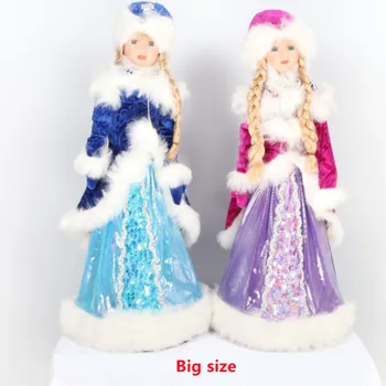 Mielas Kalėdų Candy Lėlės Rusijos Sniego Mergina Pliušinis Kimštiniai Žaislai Vaikams, Gimtadienio, Kalėdų Papuošalas Dovanų, Namų Puošybai 2022 5