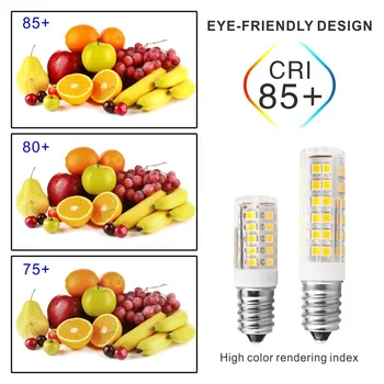 Mini Lemputės LED Kukurūzų G4, G9 3W-7W E14 220V-240V 360 Spindulio Kampas Aukštos Kokybės Keramikos Pakeisti Halogeninės Liustra Namų Lempa 5