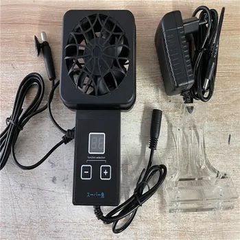 Mini smart clip pakabinti ant aušinimo ventiliatorius jutiklis automatinis paleisti, sustabdyti aukščio vėjo tūrio, temperatūros kontrolės akvariumo žuvų bakas
