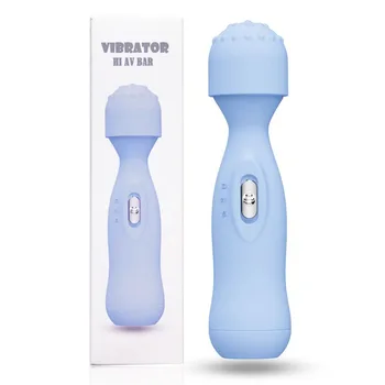 Moterų Įkrovimo Butelis Mini Dydžio AV Vibracija Lazdele 10 Dažnio Konversijos Masažas Stick Suaugusiųjų Sekso Produktas