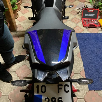 Motociklo Galinio Pillion Sėdynės Padengti Uodega Lauktuvės Sėdynės Gaubtas, SKIRTAS YAMAHA MT-09 MT09 SP FZ09 FZ-09 2017 2018 2019 2020 Priedai