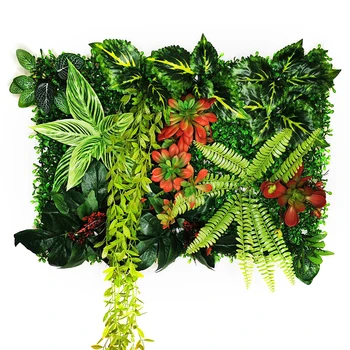 NAUJAS 2021 Dirbtinės Vejos, Augalų Žolės Succulents Lapai Netikrą Dekoratyvinės Skydelis