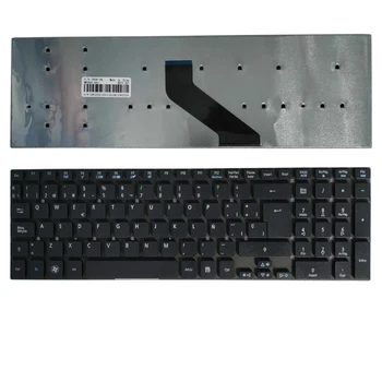NAUJAS ispanų nešiojamojo kompiuterio Klaviatūros Packard bell easynote p5ws0 p5ws5 p7ys5 Q5WS1 SP klaviatūra, juoda 2