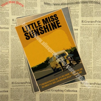 Naujas Little Miss Sunshine Klasikinis Filmas Kraftpopieris Plakatas Baras, Kavinė Apdailos Dažymo Sienų Lipdukai