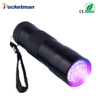 Nešiojamų UV LED Žibintuvėlis Zoomable UV Žibintuvėlis 395nm Ultra Violet Fotoblyksčių Lempos, Už Žymeklio Tikrintuvas Augintinio Šlapimo Nustatymo 4