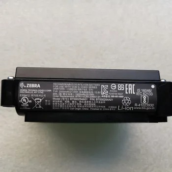 Originalus 2000mah baterija zebra VC80 VC80X BT000254A01 BTRY-VC8X-20MA1-01batteries