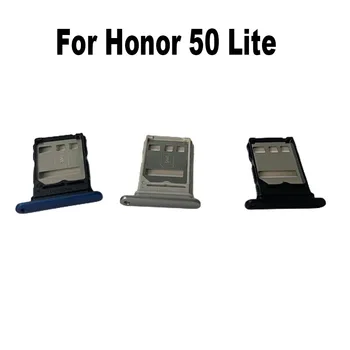 Originalus Naujas Huawei Honor 50 Lite Sim Kortelės Dėklas Lizdo Laikiklį Lizdo Adapteris Jungties Remontas Dalių Pakeitimas